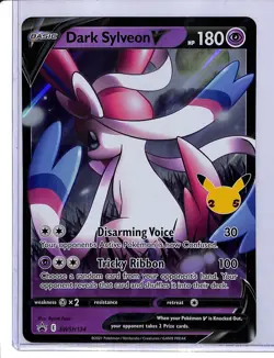 2021 Pokemon SWSH Dark Sylveon V Oversized Jumbo Promo #SWSH134 (a) - Image 1