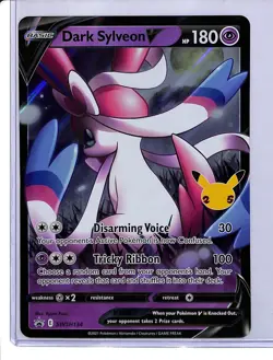 2021 Pokemon SWSH Dark Sylveon V Oversized Jumbo Promo #SWSH134 (b) - Image 1