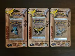 Pokemon Fossil Blister Booster Pack WOTC Factory Sealed Mint Each Artwork MINT - Image 3