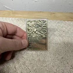 Pokemon Burger King Charizard 23K Gold-Plated Card - Image 2