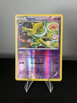 Pokemon Hypno 51/122 Breakpoint Reverse Holo Rare Stage 1 90HP English - Image 1
