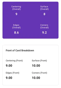 Yugioh Elemental Hero Plasma Vice GLAS-EN037 Secret Rare 1st Edition AGS 8.5 MT+ - Image 4