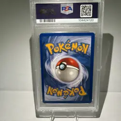 PSA 8 NEAR MINT - MINT 1999 Pokemon Base Set 1/102 Alakazam Holo Rare WOTC - Image 2