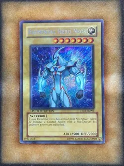 Yugioh Elemental Hero Neos CT03-EN001 Secret Rare Limited Edition MP - Image 1