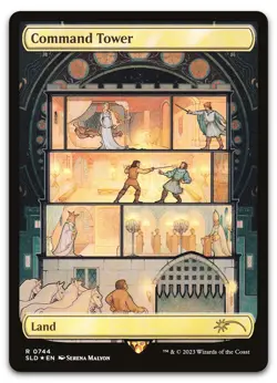 Command Tower (0744) #744 (NM) Secret Lair Drop SLD Magic MTG - Image 1