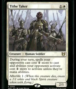 2023 Magic: The Gathering - Wilds of Eldraine Tithe Taker - Image 1