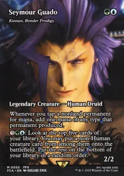 Seymour Guado - Kinnan, Bonder Prodigy (Showcase) FCA 55 Normal English NM - MTG - Image 1