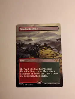 Wooded Foothills (Borderless) Modern Horizons 3 Regular - Image 1