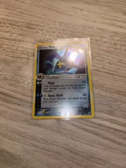 2004 Pokemon EX Team Magma Vs. Team Aqua Team Aqua's Sharpedo Holo 5/95 - Image 3