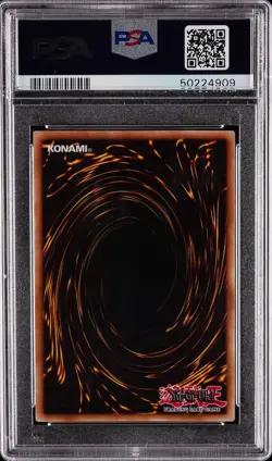 2002 YU-GI-OH! LOB-LEGEND OF BLUE EYES WHITE DRAGON BLUE-EYES WHITE DRAGON PSA 9 - Image 2