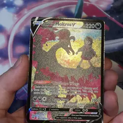 Galarian Moltres V ⭐ TG20/TG30 Holo Astral Radiance Trainer Gallery Pokemon NM - Image 3