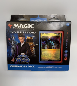 Universes Beyond: Doctor Who Masters of Evil Commander Deck - MTG *NEW SEALED* 195166228815 - Image 2