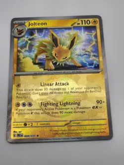 Jolteon (Poke Ball Pattern) 029/131 SV: Prismatic Evolutions NM Pokemon Card TCG - Image 3