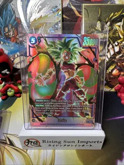 Kefla FB08-034 Alt Art Saiyan's Pride Dragon Ball English Card Fusion World TCG - Image 1