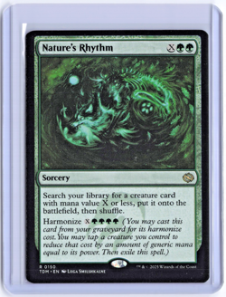 Tarkir: Dragonstorm #150 Nature's Rhythm NM / Mint Rare Unplayed - Image 1