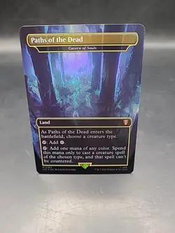 MTG Lord of The Rings Paths of The Dead Cavern of Souls Foil 0362 - Image 1