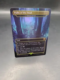 MTG Lord of The Rings Paths of The Dead Cavern of Souls Foil 0362 - Image 2