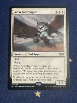 Aven Interrupter MTG Outlaws of Thunder Junction Regular - Image 1