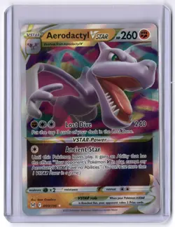Aerodactyl VSTAR 093/196 Ultra Rare Holo Pokemon NM+ - Image 1