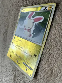 2010 Pokemon TCG HeartGold SoulSilver Unleashed Plusle Reverse Holo 36/95 MP - Image 2