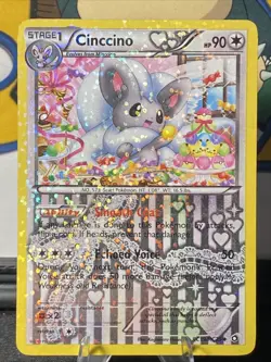 Pokemon TCG Cinccino RC19/RC25 Legendary Treasures: Radiant Collection Holo - Image 1