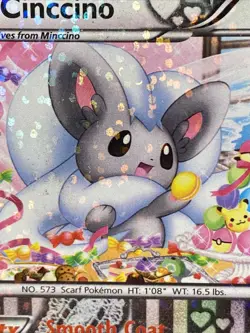 Pokemon TCG Cinccino RC19/RC25 Legendary Treasures: Radiant Collection Holo - Image 2