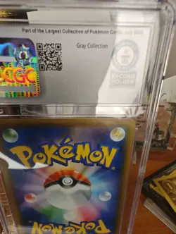 Pokemon 1/1 2019 World Record Japanese Night Unison 036/055 CGC Gray Collection - Image 4