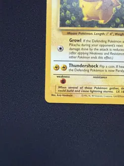 Pokemon TCG Pikachu 1/53 Wizards Black Star Promos Regular Rare - MP - Image 2