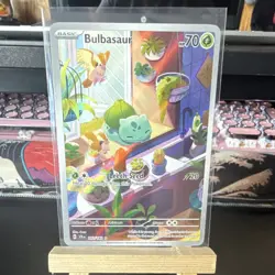 Pokemon TCG Bulbasaur Sv07: Stellar Crown 143/142 Illustration Rare Holo - Image 1