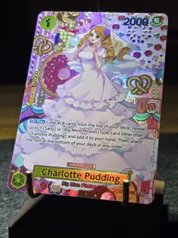 One Piece Charlotte Pudding Special Rare Alt Art Two Legends OP03-112 - Image 1