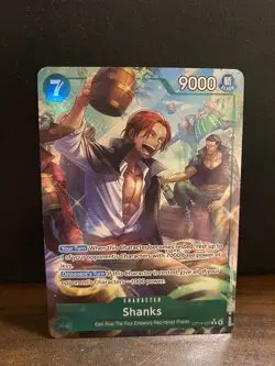 One Piece CCG Shanks OP14-027 Alt Art R The Azure Sea's Seven English NM - Image 2