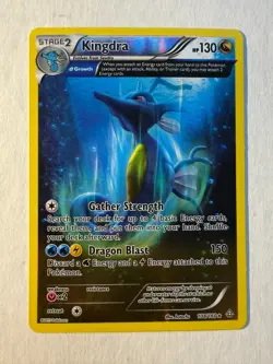 Kingdra (Alpha) 108/160 XY - Primal Clash Reverse Holo Rare - Image 1