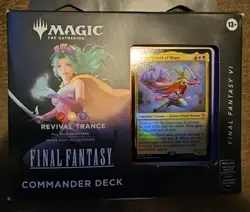 MTG Final Fantasy, Commander Deck Revival Trance. New Sealed. Read description - Image 1