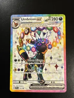 Umbreon ex SVP176 Sv: Scarlet & Violet Promo Cards Holo Near Mint Box Fresh - Image 1