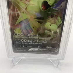 2021 Pokemon Sword Shield Black Star Promos SWSH109 Tyranitar V BCCG GEM MINT 10 - Image 4