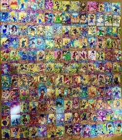 Dragon Ball Japanese Card Lot x154 | Random Mix | Character & Battle Cards - Image 1