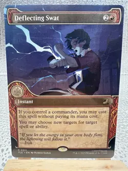 Deflecting Swat (Showcase) Avatar: The Last Airbender MTG Magic The Gathering - Image 1