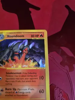 Mint Houndoom 14/147 Aquapolis E-Series 2002 Regular Non Holo Pokemon Card - Image 5