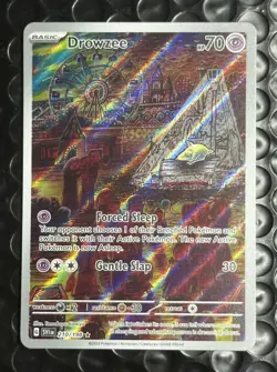 Drowzee 210/198 Pokemon TCG Scarlet & Violet Base Holo Illustration Rare English - Image 1
