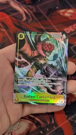 One Piece TCG Eustass Captain Kid Alt Art OP10-112 English - Image 1