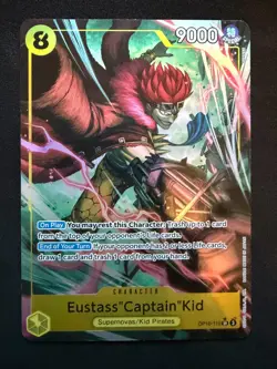 One Piece (Bandai) Eustass "Captain" Kid OP10-112 SR☆ Alt Art - Image 1