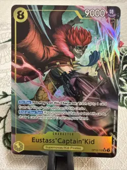 Eustass "Captain" Kid OP10-112 SR Royal Blood - English Alt Art - Image 1