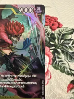 Eustass "Captain" Kid OP10-112 SR Royal Blood - English Alt Art - Image 3