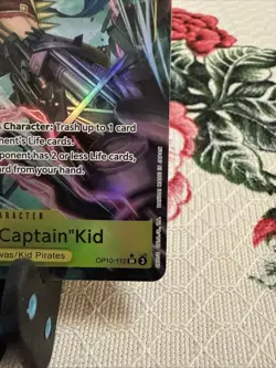 Eustass "Captain" Kid OP10-112 SR Royal Blood - English Alt Art - Image 4