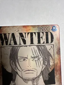 One Piece TCG - Wanted Shanks OP09-004 SR - SP Alt Art - English - NM - Image 4