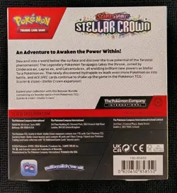Pokemon TCG Scarlet & Violet Stellar Crown Booster Bundle *Factory Sealed* - Image 2