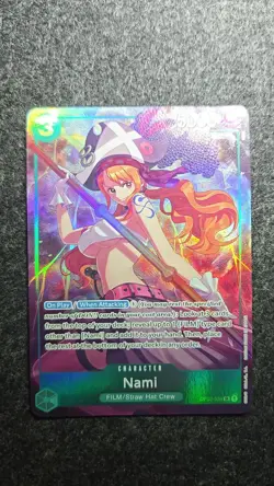 Nami (Best Selection Vol. 1) Foil OP02-036 SR One Piece Promotion Card - Image 2