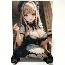 Goddess of Victory: Nikke Rapi Sexy Anime Maid Waifu Girl Doujin Lewd Art Card - Image 1