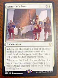 MTG - Historian's Boon 21/48 - Dominaria United Commander - Non-Foil Rare - NM - Image 1