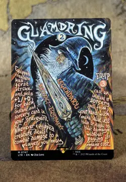 Glamdring - The Lord of the Rings #747 Magic the Gathering MTG - Image 1